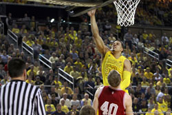 Michigan vs Indiana university basketball game 2013 photography by robbie small